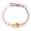 TOMEI X Sanrio Hello Kitty Charm with Pink Rope Bracelet, Yellow Gold 999 (5D)