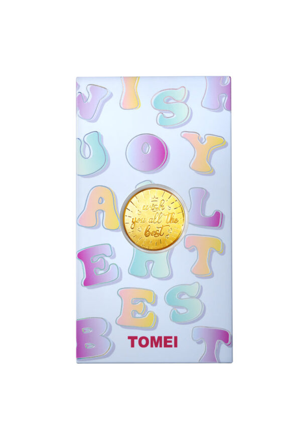 TOMEI All The Best Gold Wafer 0.2G, Yellow Gold 9999