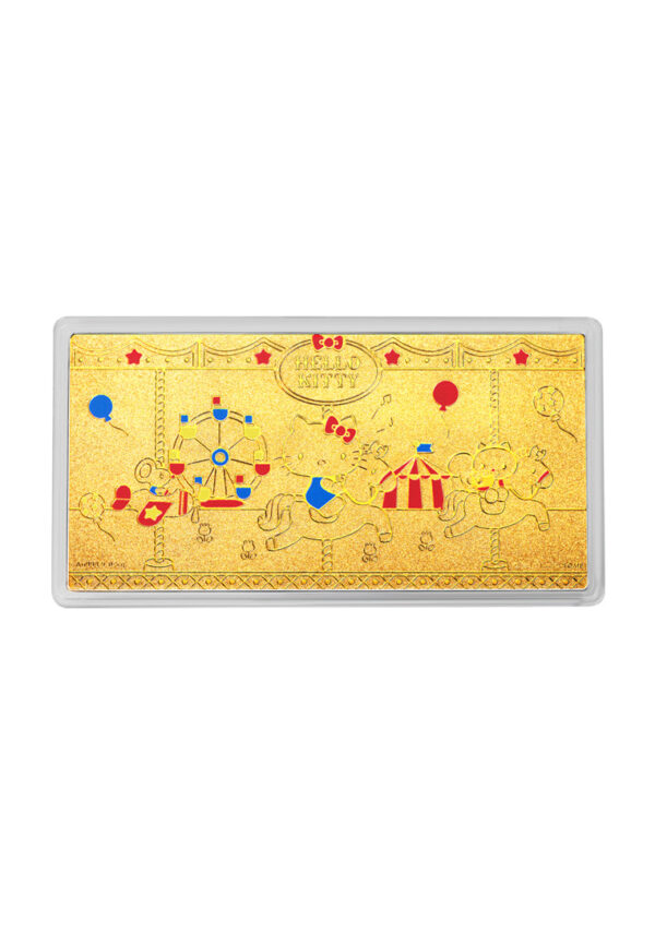 TOMEI X SANRIO Hello Kitty Gold Wafer 0.5G, Yellow Gold 9999