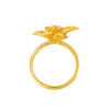 TOMEI x Xifu Flower Ring, Yellow Gold 999