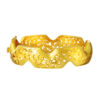 TOMEI Sri Puteri Heritage Floral Bangle, Yellow Gold 916