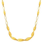 TOMEI Sri Puteri, The Mawar Series Necklace, Yellow Gold 916