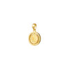 TOMEI Round Pendant, Yellow Gold 999