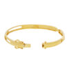 TOMEI Simplicity Linked Bangle, Yellow Gold 916