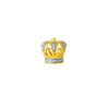 TOMEI Chomel Collection Crown Charm, Yellow Gold 916