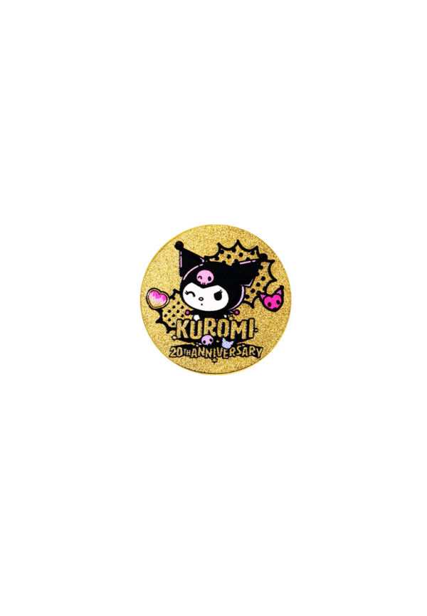 TOMEI X Sanrio Kuromi 20th Anniversary Gold Wafer 0.2G, Yellow Gold 9999