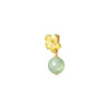 TOMEI The Flower Jade Pendant, Yellow Gold 916