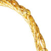 TOMEI Twisted Ball Bangle, Yellow Gold 916