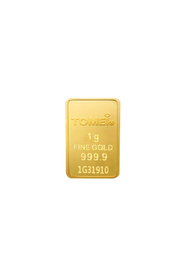 TOMEI Twin Towers_Ketupat Gold Bar | 1 Gram | Fine Gold 9999