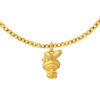 TOMEI X Sanrio Chubby My Melody Pendant, Yellow Gold 999