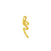 TOMEI Anastasia Curving Pendant, Yellow Gold 916