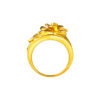 TOMEI Sri Puteri Collection Rosa Ring, Yellow Gold 916