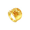 TOMEI Sri Puteri Collection Rosa Ring, Yellow Gold 916