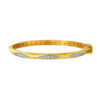 TOMEI Diamond Cut Collection Bangle, Yellow Gold 916