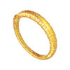 TOMEI Sri Puteri Collection Flower Bangle, Yellow Gold 916