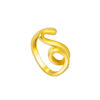 TOMEI Anastasia Curving Ring, Yellow Gold 916