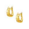 TOMEI Sri Puteri Collection Dominoes Earrings, Yellow Gold 916