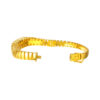 TOMEI Sri Puteri Collection Dominoes Bangle, Yellow Gold 916