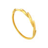 TOMEI Sri Puteri, The Anyaman Series Bangle, Yellow Gold 916