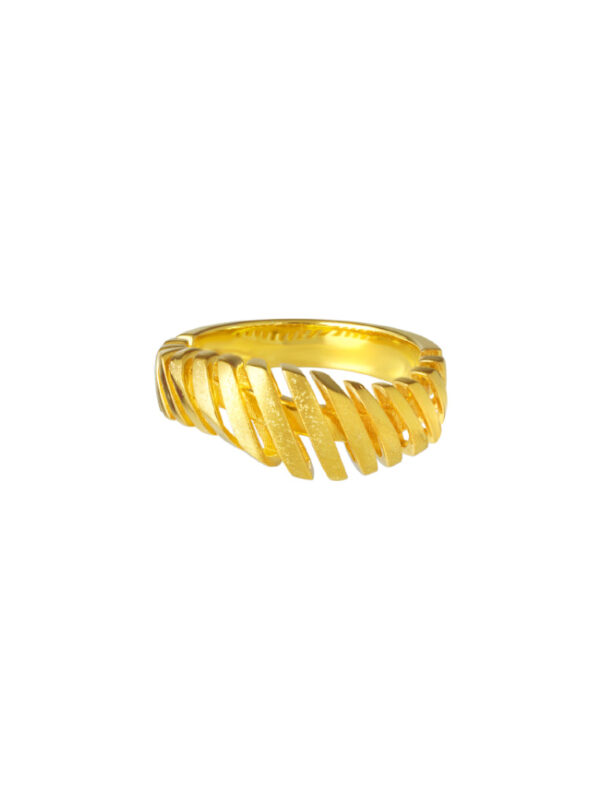 TOMEI Sri Puteri Collection Dominoes Ring, Yellow Gold 916