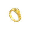TOMEI Sri Puteri Collection Dominoes Ring, Yellow Gold 916