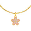 TOMEI Sakura Pendant, Yellow Gold 999
