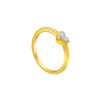 TOMEI Diamond Cut Collection Heart Ring, Yellow Gold 916