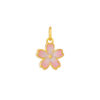 TOMEI Sakura Pendant, Yellow Gold 999