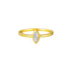 TOMEI Diamond Cut Collection Marquise Ring, Yellow Gold 916