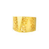 TOMEI Sri Puteri, The Kerawang Series Ring, Yellow Gold 916