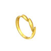 TOMEI Sri Puteri, The Anyaman Series Ring, Yellow Gold 916