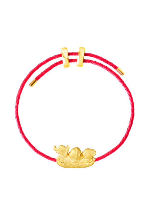 TOMEI [Online Exclusive] Dragon Boat Charm (3 Match Zodiac), Yellow Gold 999