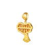 TOMEI Ruyi Abacus Pendant, Yellow Gold 916