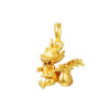 TOMEI Rich Dragon Pendant, Yellow Gold 916