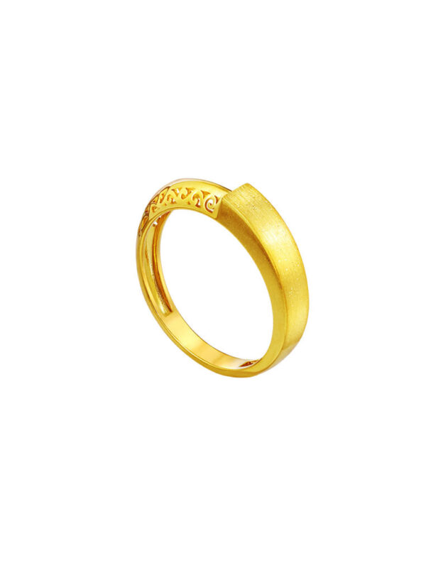 TOMEI Sri Puteri Heritage Styled Ring, Yellow Gold 916