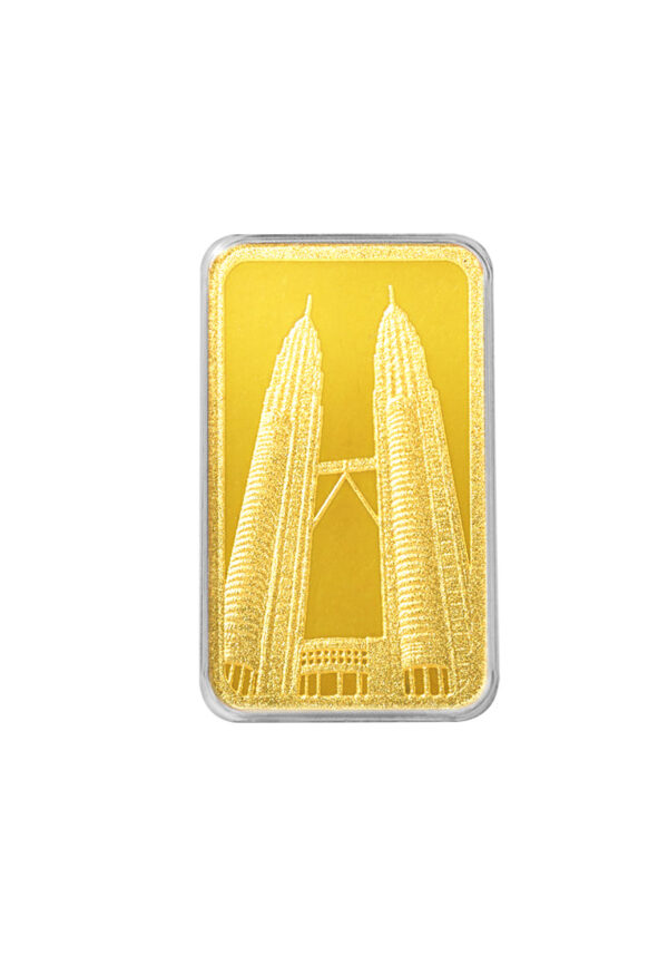 [TOMEI Exclusive] KLCC Twin Towers Gold Bar 10G | Fine Gold 9999