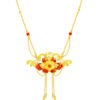 TOMEI x Xifu [国色芳华] Peony Collection, Necklace Yellow Gold 999