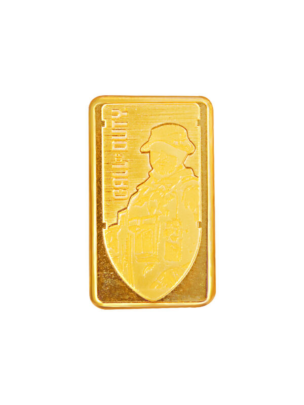 TOMEI [Limited Edition] Modern Warfare Gold Bar 5GM, Yellow Gold 9999