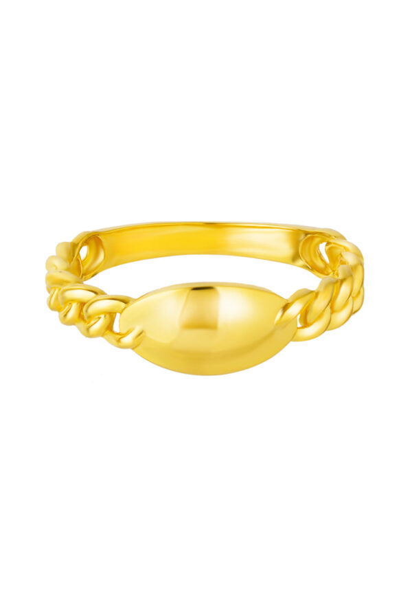 TOMEI Ring, Yellow Gold 916