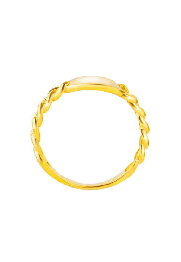 TOMEI Ring, Yellow Gold 916