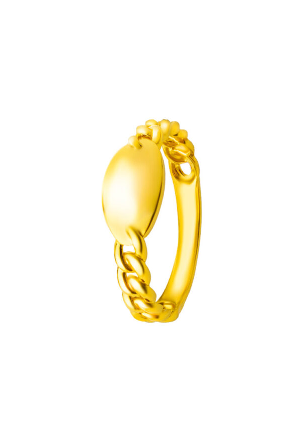 TOMEI Ring, Yellow Gold 916