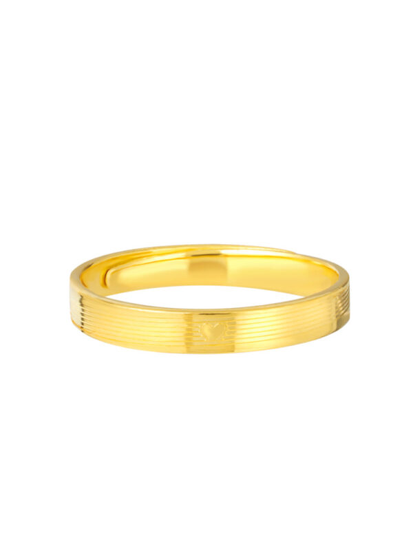 TOMEI x XIFU Wholeheartedly Ring, Yellow Gold 999