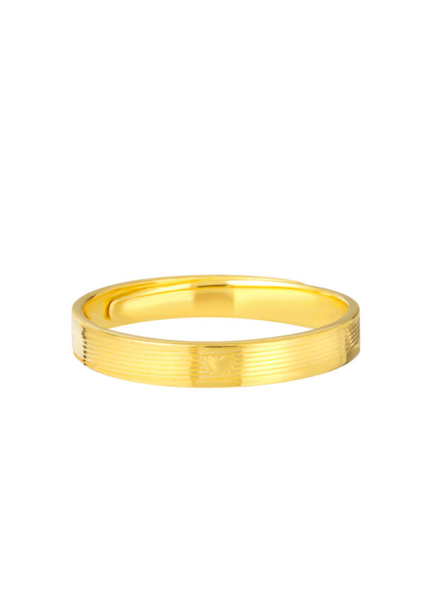 TOMEI x XIFU Wholeheartedly Ring, Yellow Gold 999