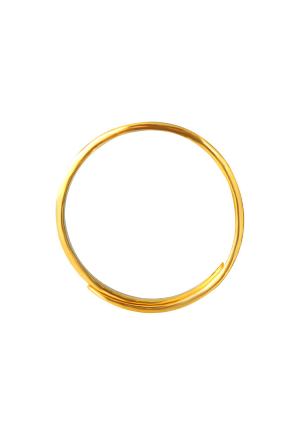 TOMEI x XIFU Wholeheartedly Ring, Yellow Gold 999