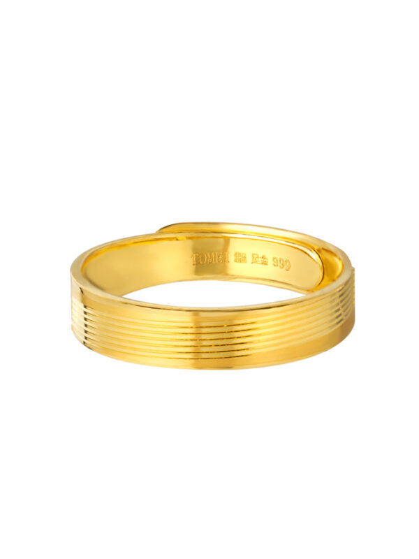 TOMEI x XIFU Wholeheartedly Ring, Yellow Gold 999