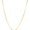 TOMEI Scintillating Beads Necklace, Yellow Gold 916