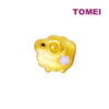 TOMEI [2024 Edition] Colorful Chubby Fortune Zodiac Charm with Red Rope Bracelet, Yellow Gold 999