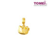 TOMEI x Hello Kitty with Flower Bow Charm, Yellow Gold 916 (HK-YG0581P-EC-2.36G)