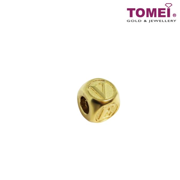 TOMEI [Online Exclusive] Love Dice Charm | Yellow Gold 916