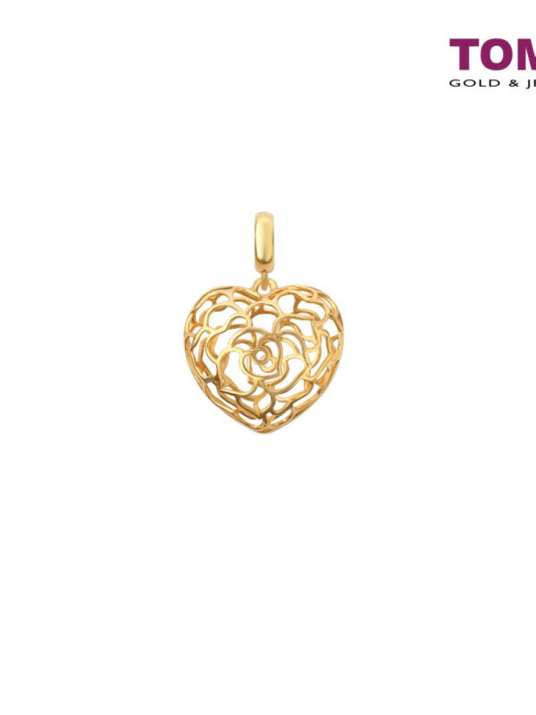 TOMEI Splendorous Masterpiece of Love Opus Pendant, Yellow Gold 916